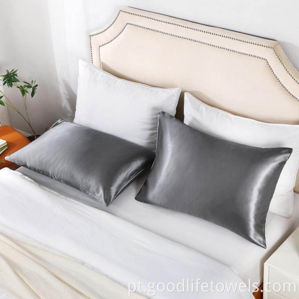 Silk Pillowcase Pillow Covers With Envelope Closure